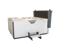 Джакузи большой с гидромассажем Vibes Comte by USSPA